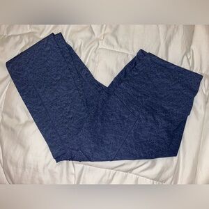 Mondetta Recycled Nylon Blue Leggings Women’s Medium